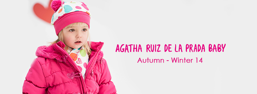 Agatha Ruiz de la Prada Baby Otoño-Invierno 14
